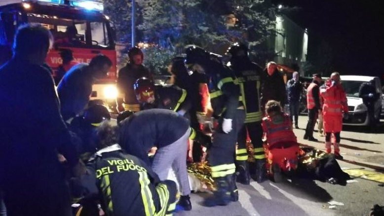 Reprodução/Twitter/Vigili del Fuoco