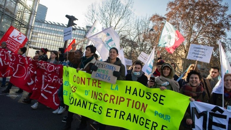Estrangeiros preocupados com aumento de matrículas em universidades francesas