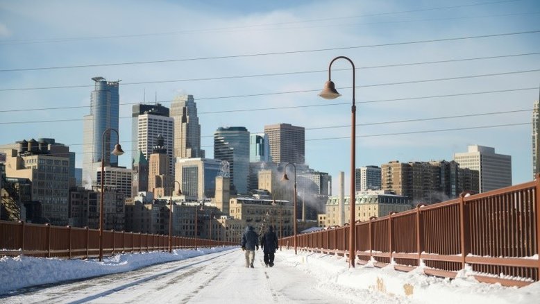 Onda de frio polar causa pequenos terremotos em Chicago