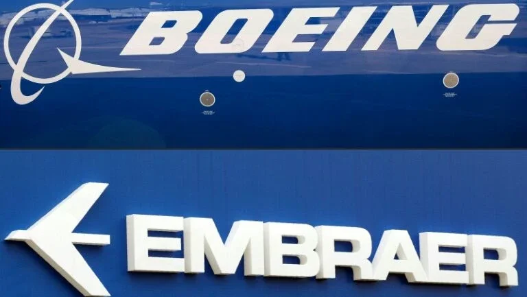 Ações da Embraer sobem 2,57% após sinal verde para fusão com Boeing