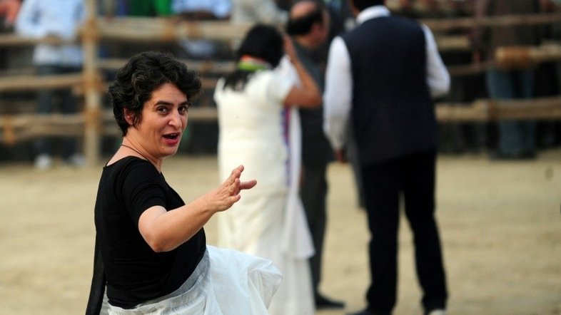 Priyanka, a outra herdeira dos Gandhi, entra para a política na Índia