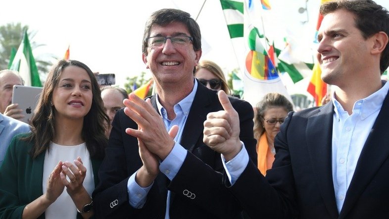 Partido Cidadãos entra para o poder na Espanha com o apoio da extrema direita