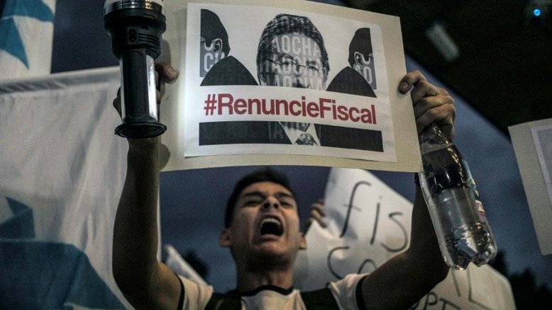 Protestos na Colômbia exigem renúncia de procurador-geral por caso Odebrecht