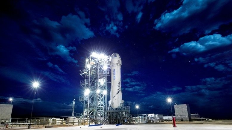 Blue Origin prepara testes de foguete para turismo espacial