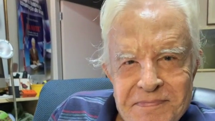 Cid Moreira completa 93 anos de idade e agradece: "Obrigado pelo carinho"