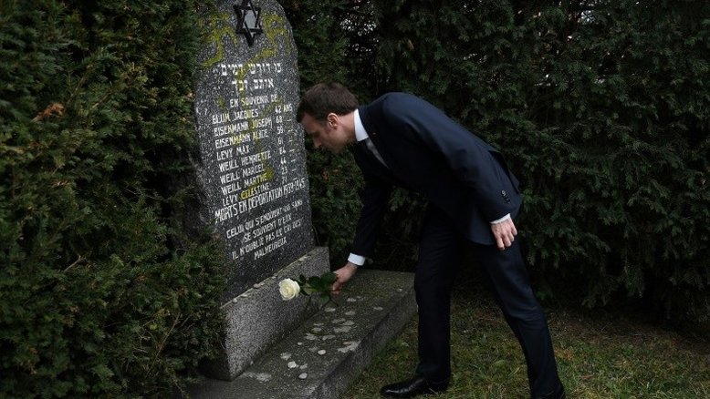 Presidente francês promete ações após profanação de túmulos em cemitério judaico