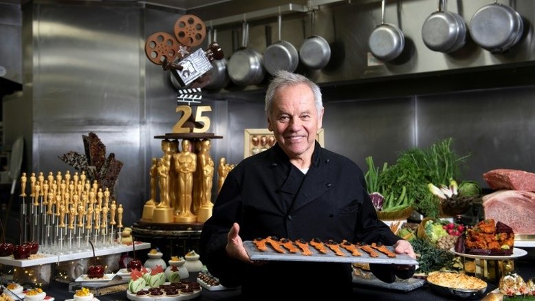 Wolfgang Puck, há 25 anos o chef dos astros do Oscar