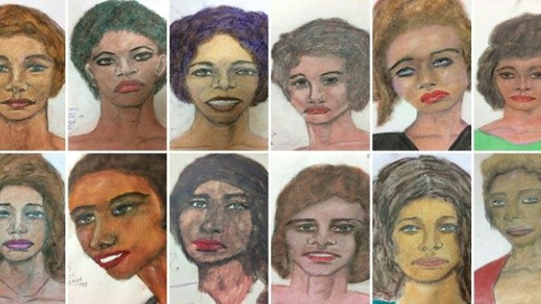 FBI publica retratos feitos por serial killer para identificar vítimas