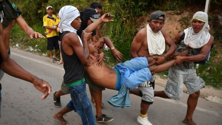 Brasil condena violência nas fronteiras com a Venezuela