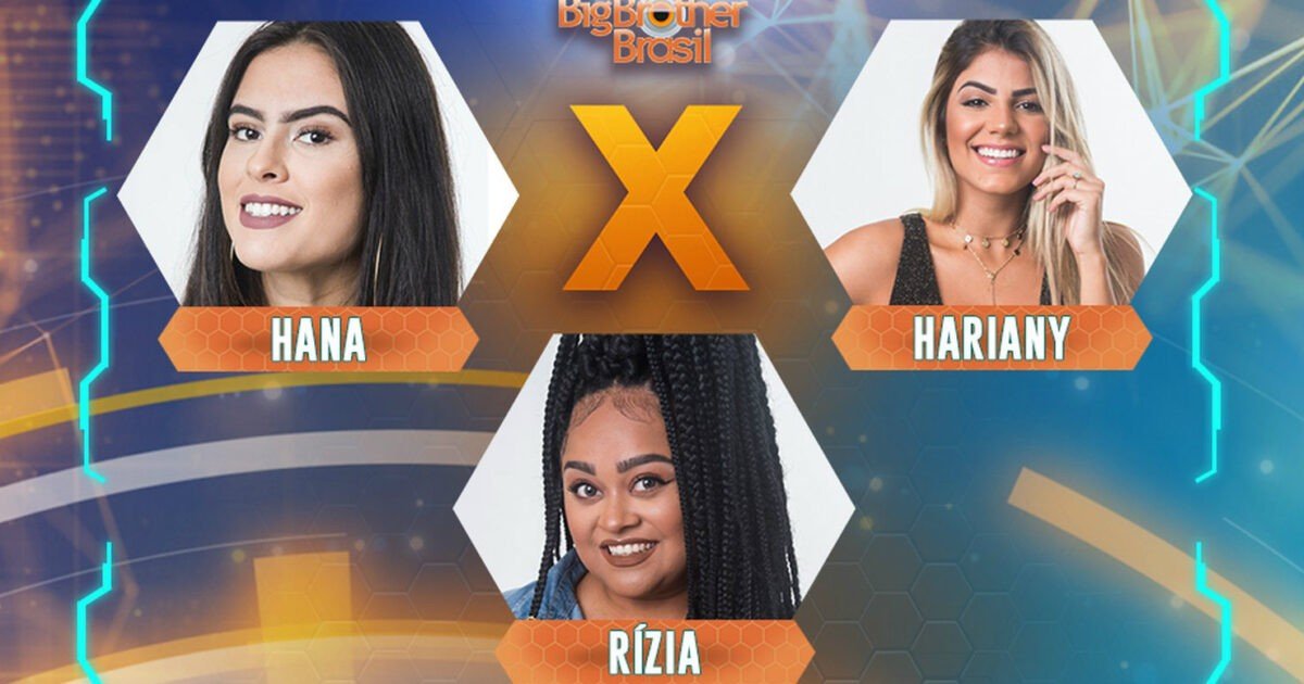 Bbb 19: hariany, hana e rízia estão no paredão