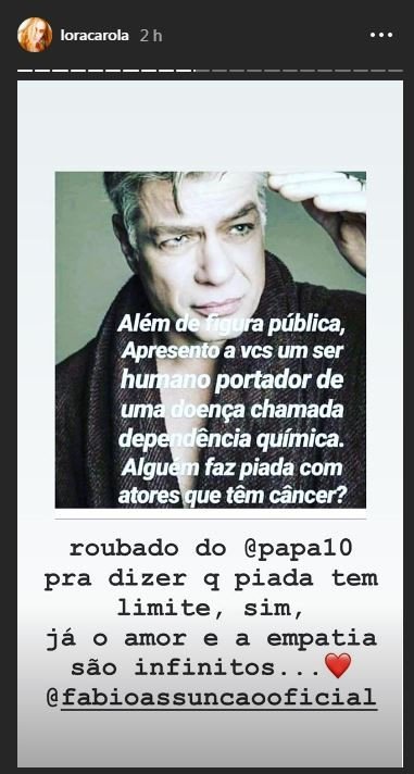 'Estrela do carnaval', Fábio Assunção recebe apoio de Dieckmann e Mari Rios 4 'Estrela do carnaval', Fábio Assunção recebe apoio de Dieckmann e Mari Rios