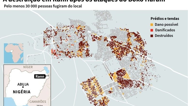 Ataque do Boko Haram deixa ao menos 60 mortos na Nigéria