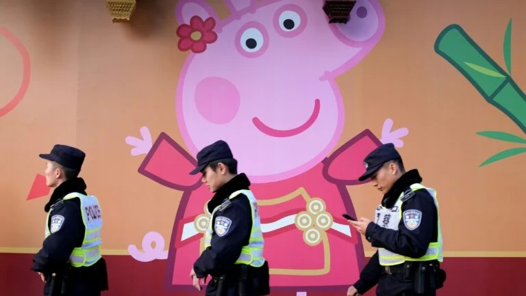 Peppa Pig, de símbolo subversivo a superestrela no Ano do Porco na China