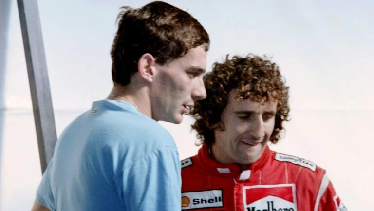 Para Prost, sua carreira e sua vida estão ligadas a Ayrton Senna