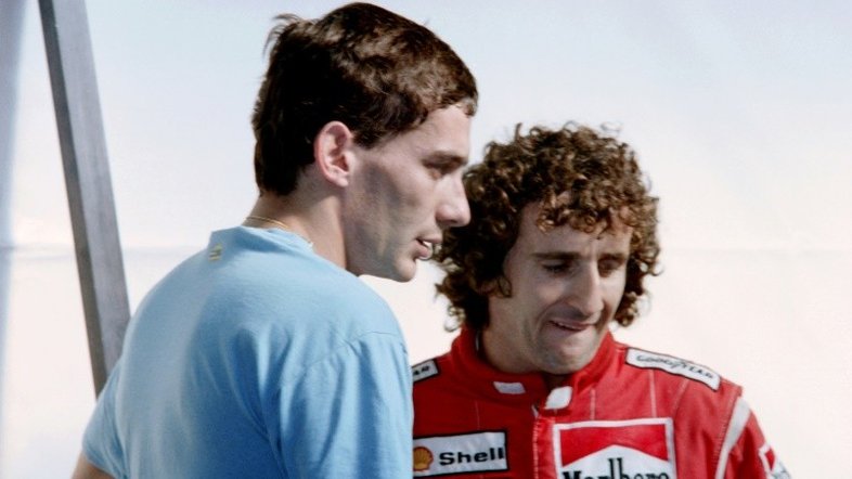 Para Prost, sua carreira e sua vida estão ligadas a Ayrton Senna