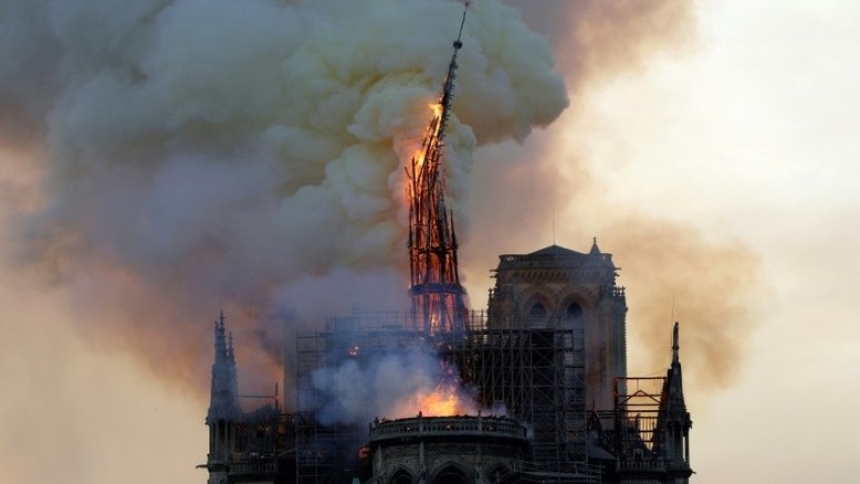 Grande incêndio na catedral Notre-Dame de Paris gera comoção