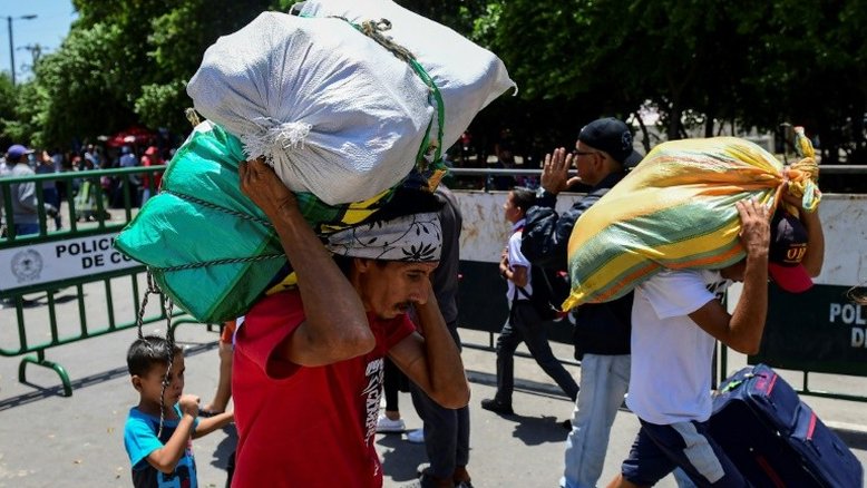 Fronteira com a Colômbia, uma região afetada por todos os males da Venezuela