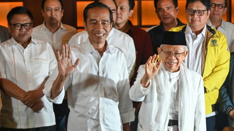 Joko Widodo é reeleito presidente da Indonésia