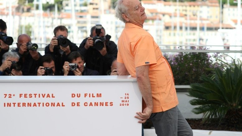 Bill Murray apronta em Cannes