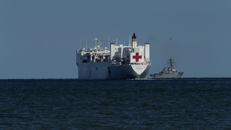 EUA mandará navio-hospital para mitigar consequências da crise venezuelana