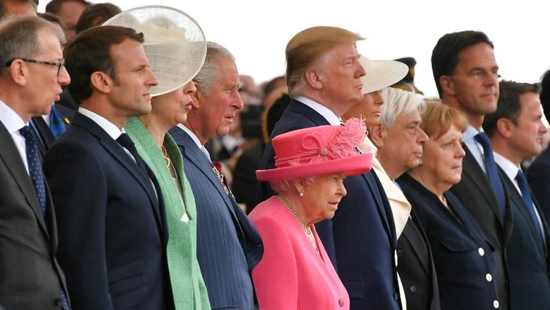 Veteranos de guerra e líderes mundiais comemoram 'Dia D' em Portsmouth