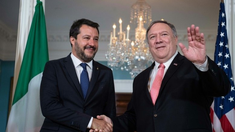 Salvini demonstra convergência com Trump em Washington