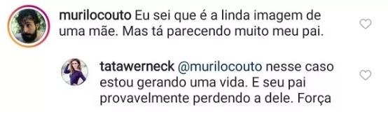 Humorista tira sarro de barriga de Tatá Werneck, que rebate: "Estou gerando uma vida"