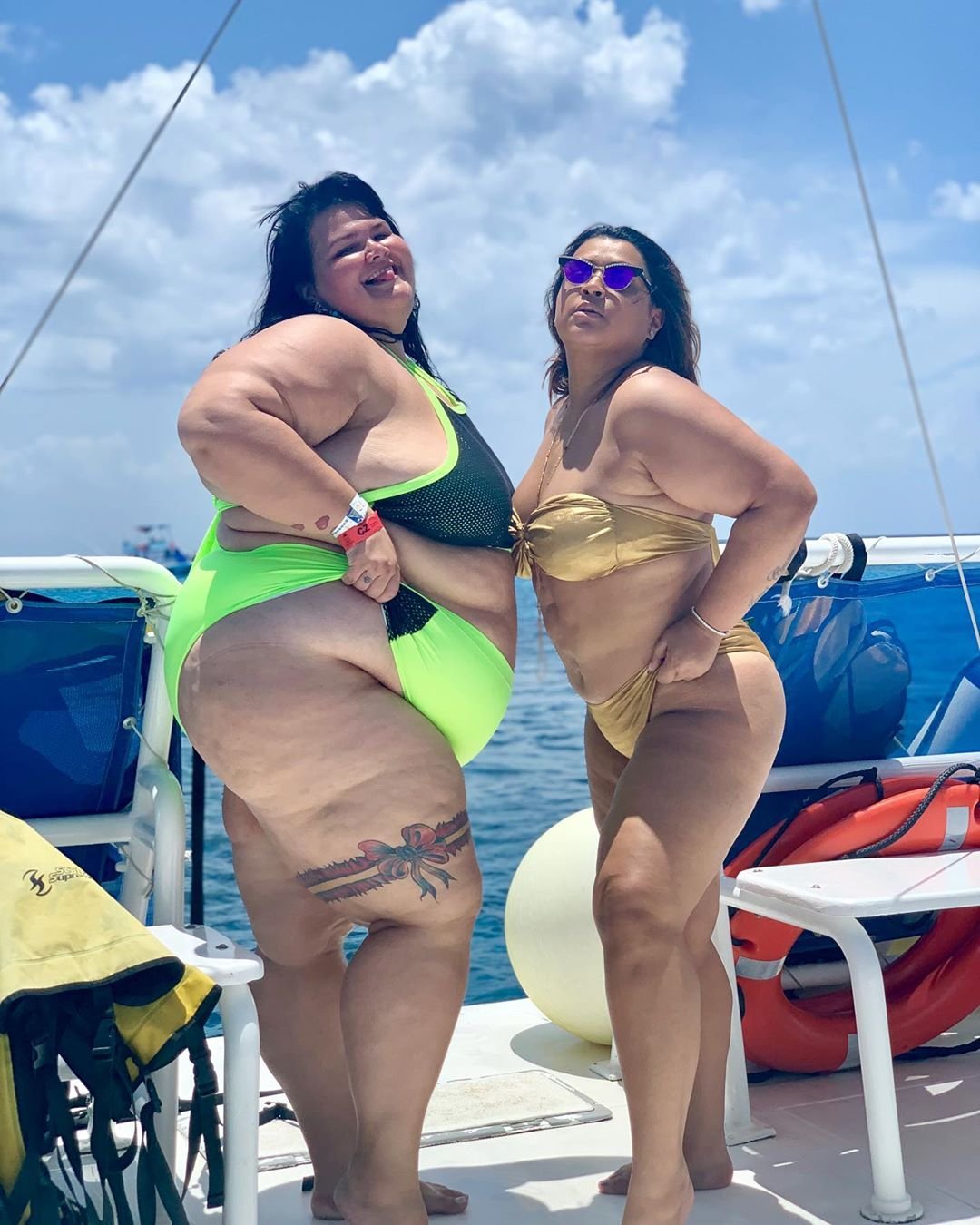 Preta Gil posa com Thais Carla e afirma: "Vai ter duas gordas de biquíni, sim" 4 Preta Gil posa com Thais Carla e afirma: "Vai ter duas gordas de biquíni, sim"
