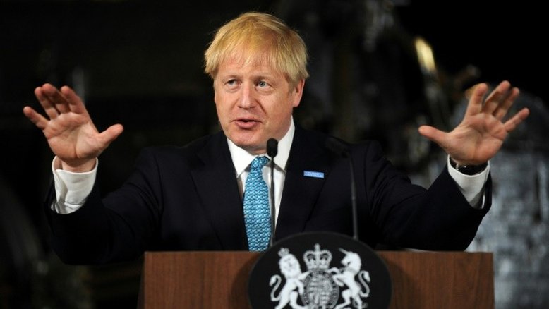 Boris Johnson visita a Irlanda do Norte