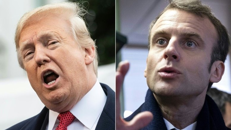Trump critica Macron por imposto a empresas tecnológicas e ameaça retaliar