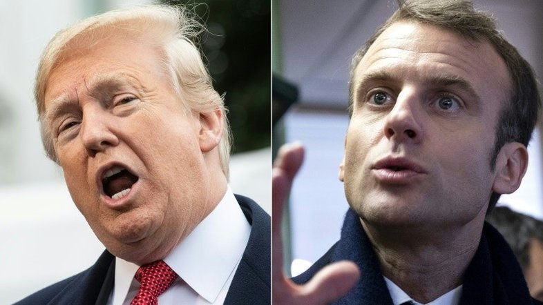 Trump critica Macron por imposto a empresas tecnológicas e ameaça retaliar