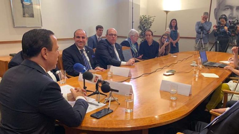 Doria se reúne com investidores estrangeiros em Londres