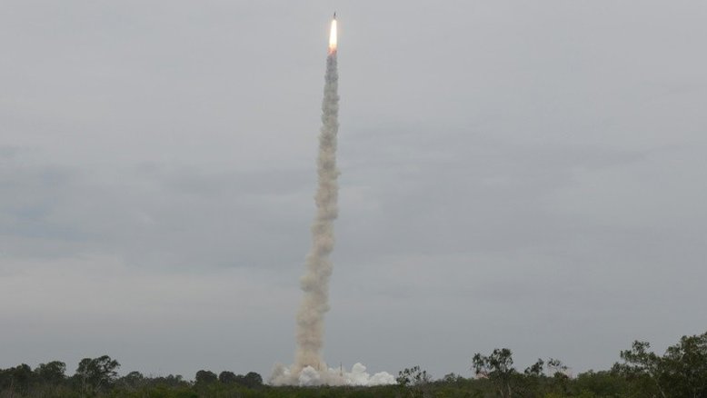 Índia lança missão lunar Chandrayaan-2