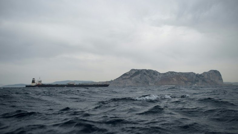 EUA bloqueiam liberação do petroleiro iraniano retido em Gibraltar