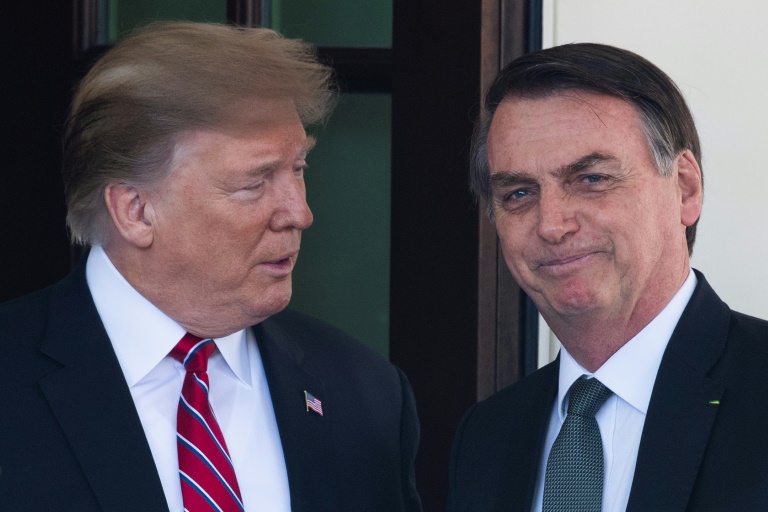 Bolsonaro está fazendo 'ótimo trabalho' na Amazônia, diz Trump