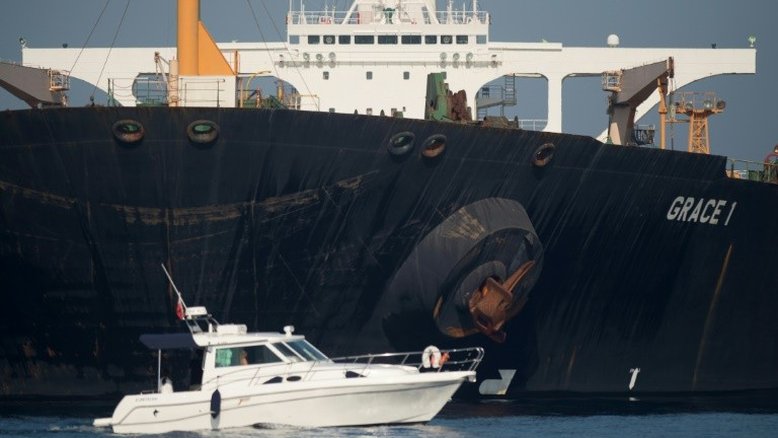 Gibraltar rejeita pedido dos EUA para reter petroleiro iraniano