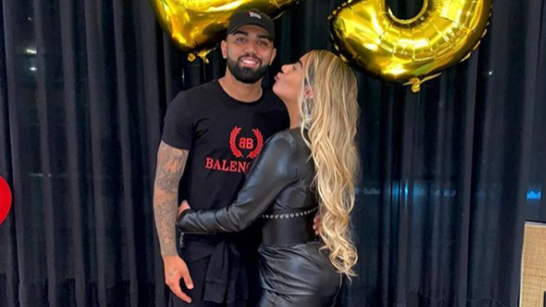 Gabigol assume namoro com irmã de Neymar: "Te amo, pretinha"