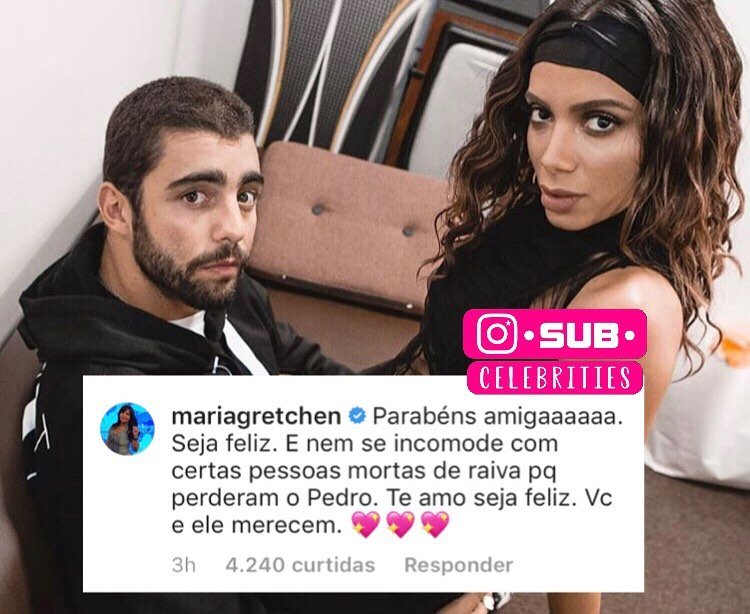 Gretchen 'cutuca' Luana Piovani ao desejar parabéns a Pedro Scooby 4 Gretchen 'cutuca' Luana Piovani ao desejar parabéns a Pedro Scooby