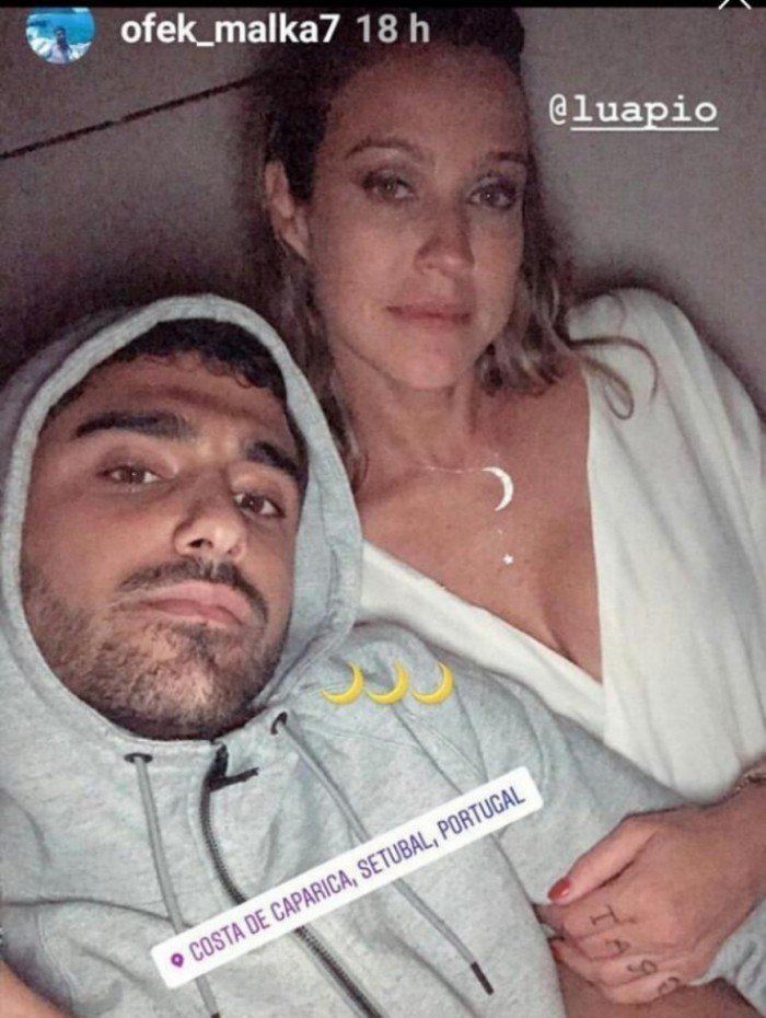 Jogador de basquete posta foto na cama com Luana Piovani