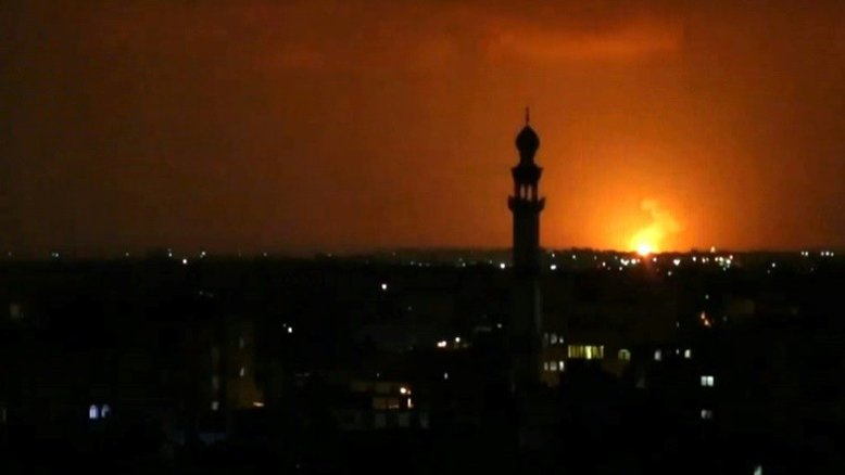 Israel bombardeia alvos do Hamas em Gaza