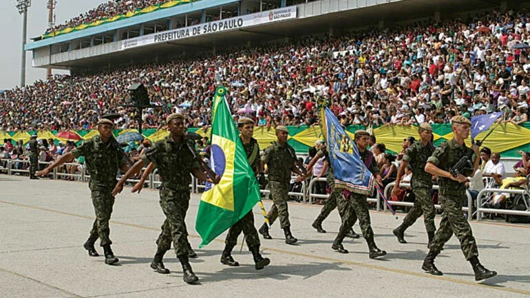PELA PÁTRIA O desfile de 7 de setembro deste ano será um dos mais grandiosos desde a ditadura