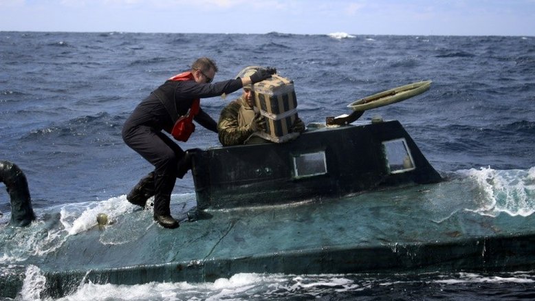 Submarino com 5,4 toneladas de cocaína é apreendido pelos EUA