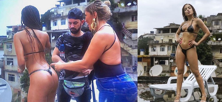 Nicole Bahls e outras famosas aderem moda do bronzeamento com fita isolante