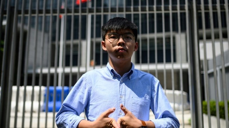 Candidatura de ativista Joshua Wong em Hong Kong não foi autorizada
