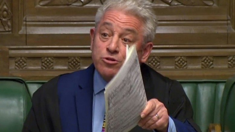 John Bercow, o homem que conduz o debate do Brexit aos gritos de 'Ordem!'