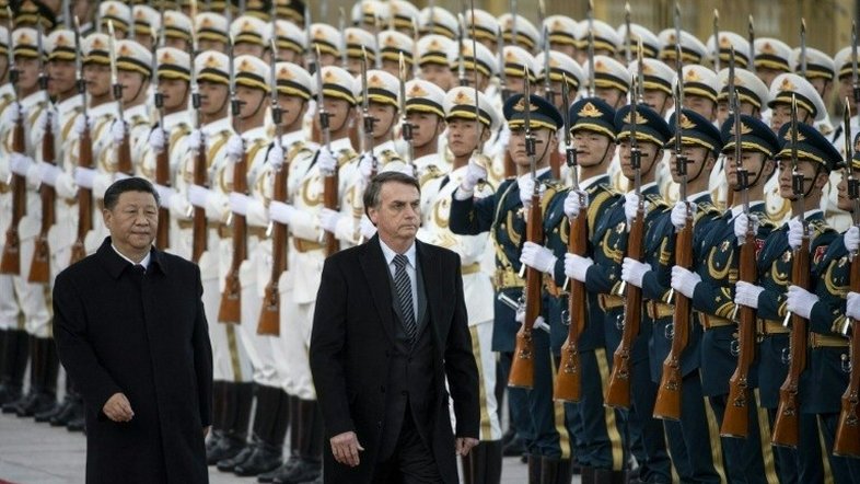 Bolsonaro e Xi Jinping planejam intensificar comércio Brasil-China