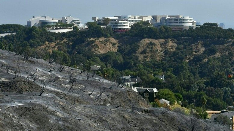Museu Getty de Los Angeles, uma bela fortaleza à prova de incêndio