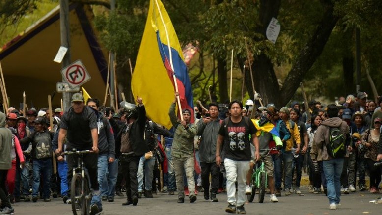 Protestos no Equador reduzem produção de petróleo em 31%