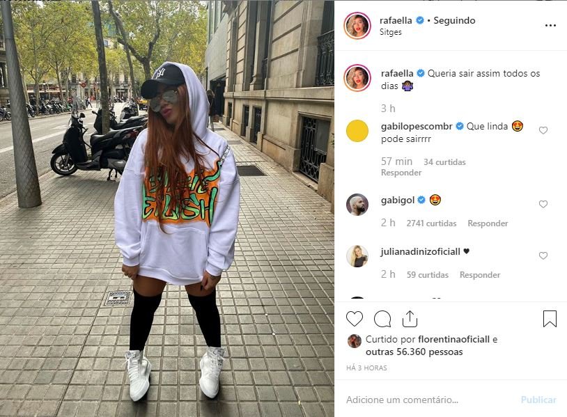 Gabigol comenta com emoji apaixonado em foto de irmã de Neymar 4 Gabigol comenta com emoji apaixonado em foto de irmã de Neymar