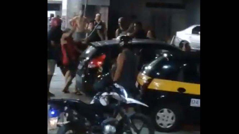 Vídeo: torcedores do Vasco são espancados na Baixada Fluminense